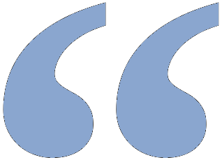 open quotation marks